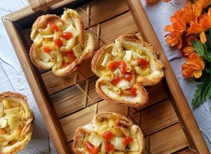 Foto resep Macaroni Quiche Roti Tawar