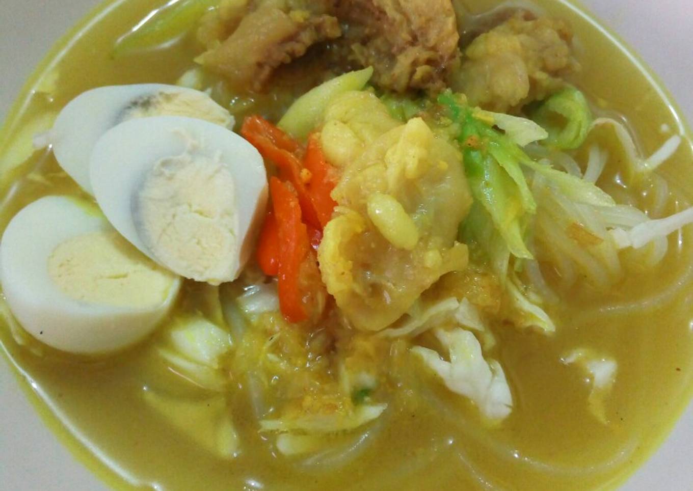 Soto Tetelan Sapi Kuah Kuning