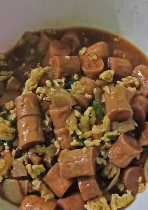 Foto resep Sosis sauce bbq