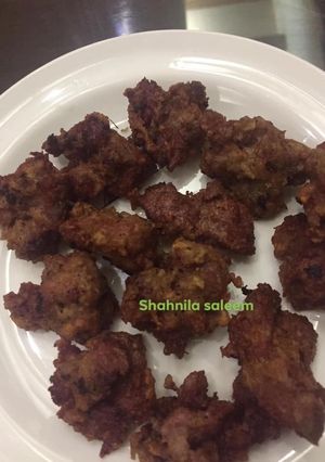 A picture of Mutton boti kabab.
