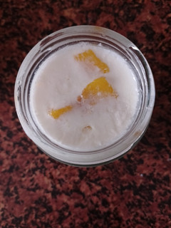 Una foto de Yogures caseros de mango