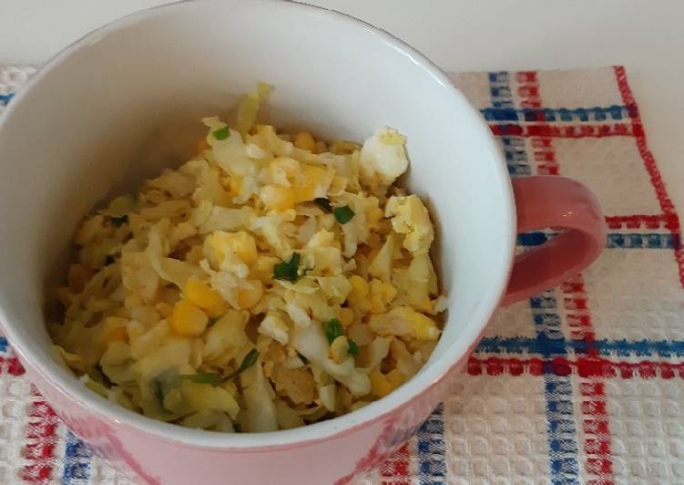 Resep Ca kol jagung telor gampang, Enak