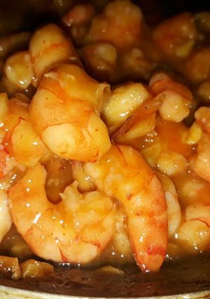 Foto resep Udang saus padang