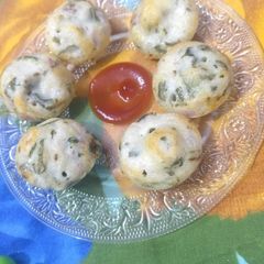 A picture of Sooji veg appe.