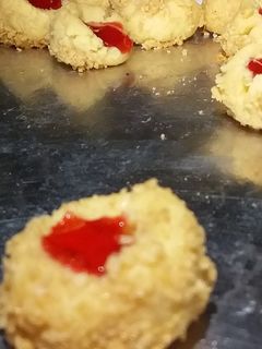 Foto resep Oat thumbprint cookies