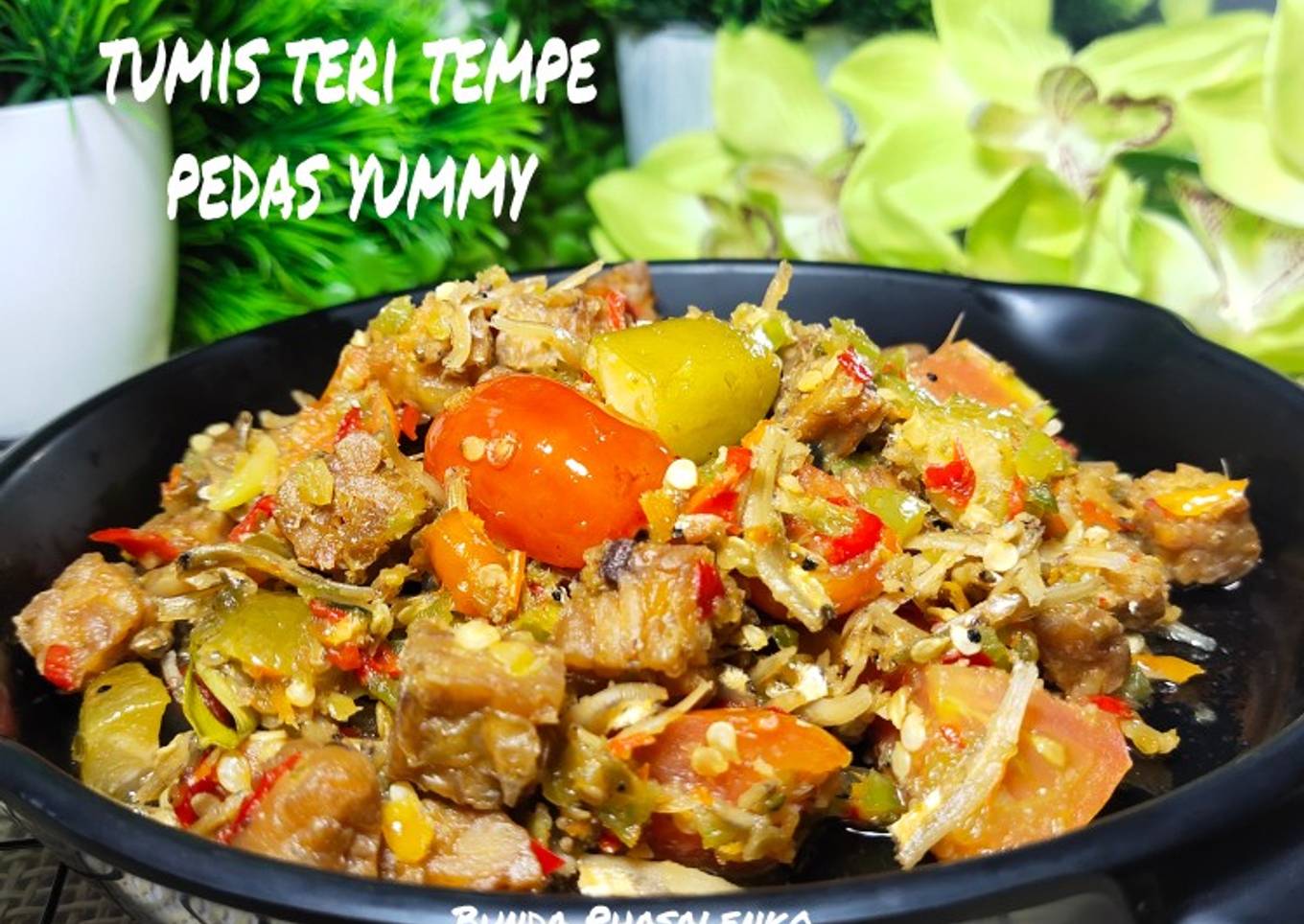 Tumis Teri Tempe Pedas Yummy