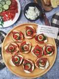 Beef Salami + cucumber crostini #phoPbyLiniMohd
