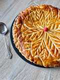 Pithiviers ou Galette des rois framboise