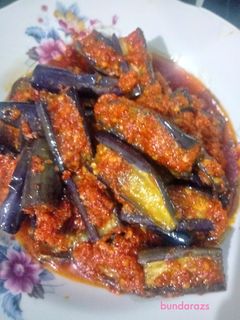Foto resep Sambal terong ungu / terong ungu balado