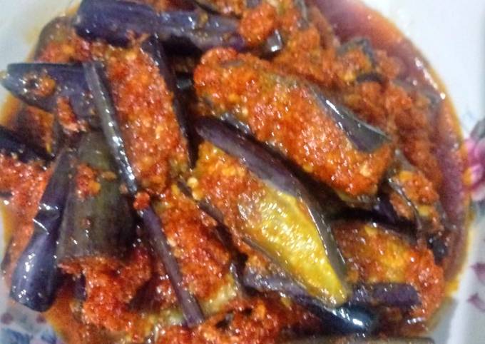 Resep Sambal Terong Ungu Terong Ungu Balado Oleh Bunda Razs Cookpad