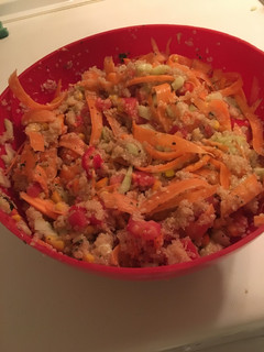 Una foto de Ensalada de quinoa