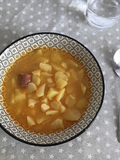 Una foto de Patatas con chorizo