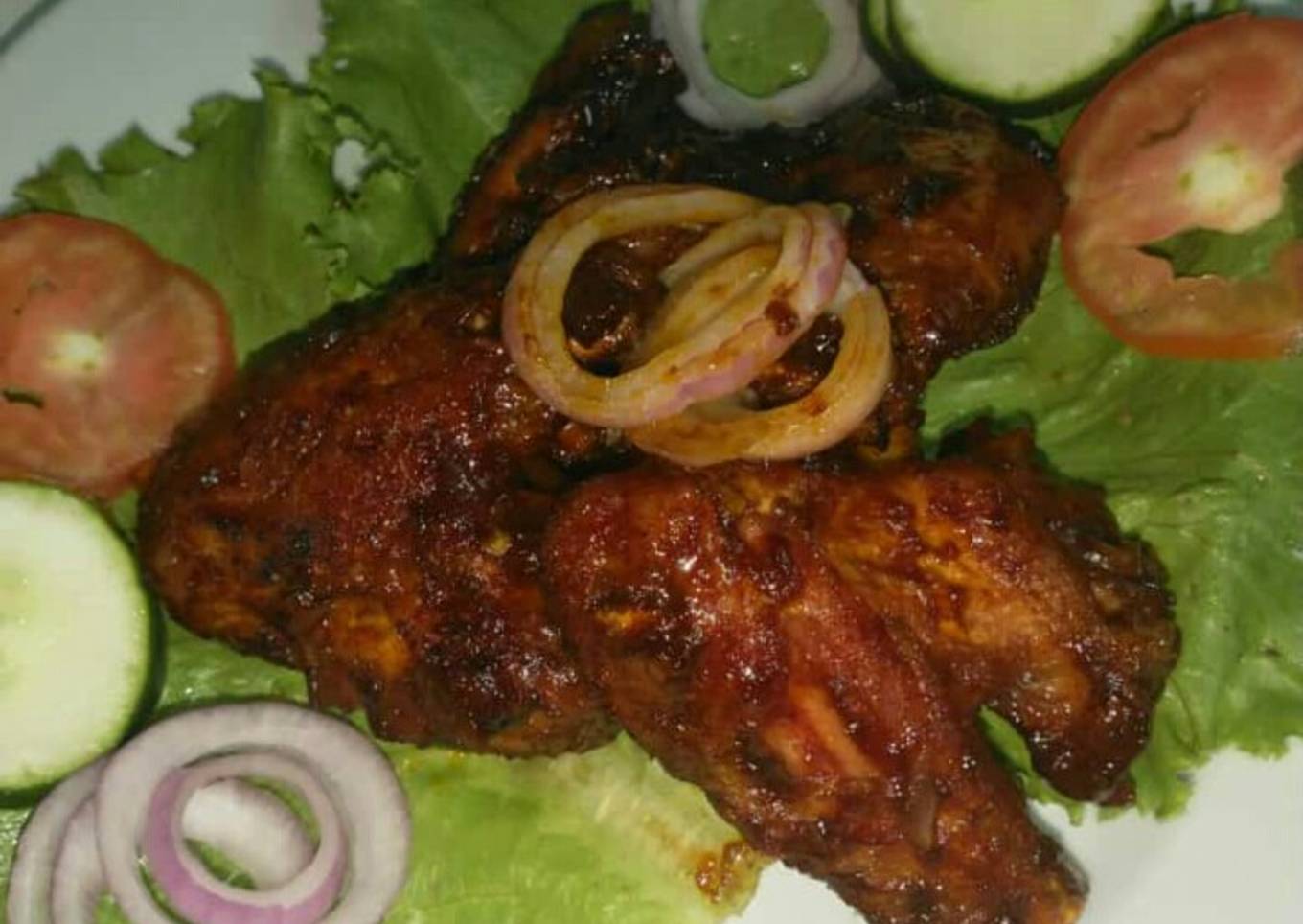 Barbeque wings