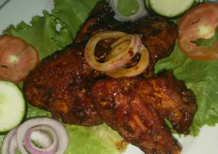 Simple Way to Prepare Quick Barbeque wings