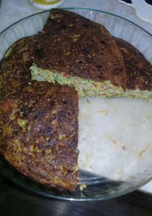Una foto de Tortilla de espinaca congelada