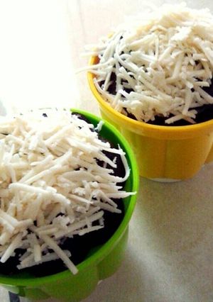 Foto resep Brownies cheese on top no mixer no oven