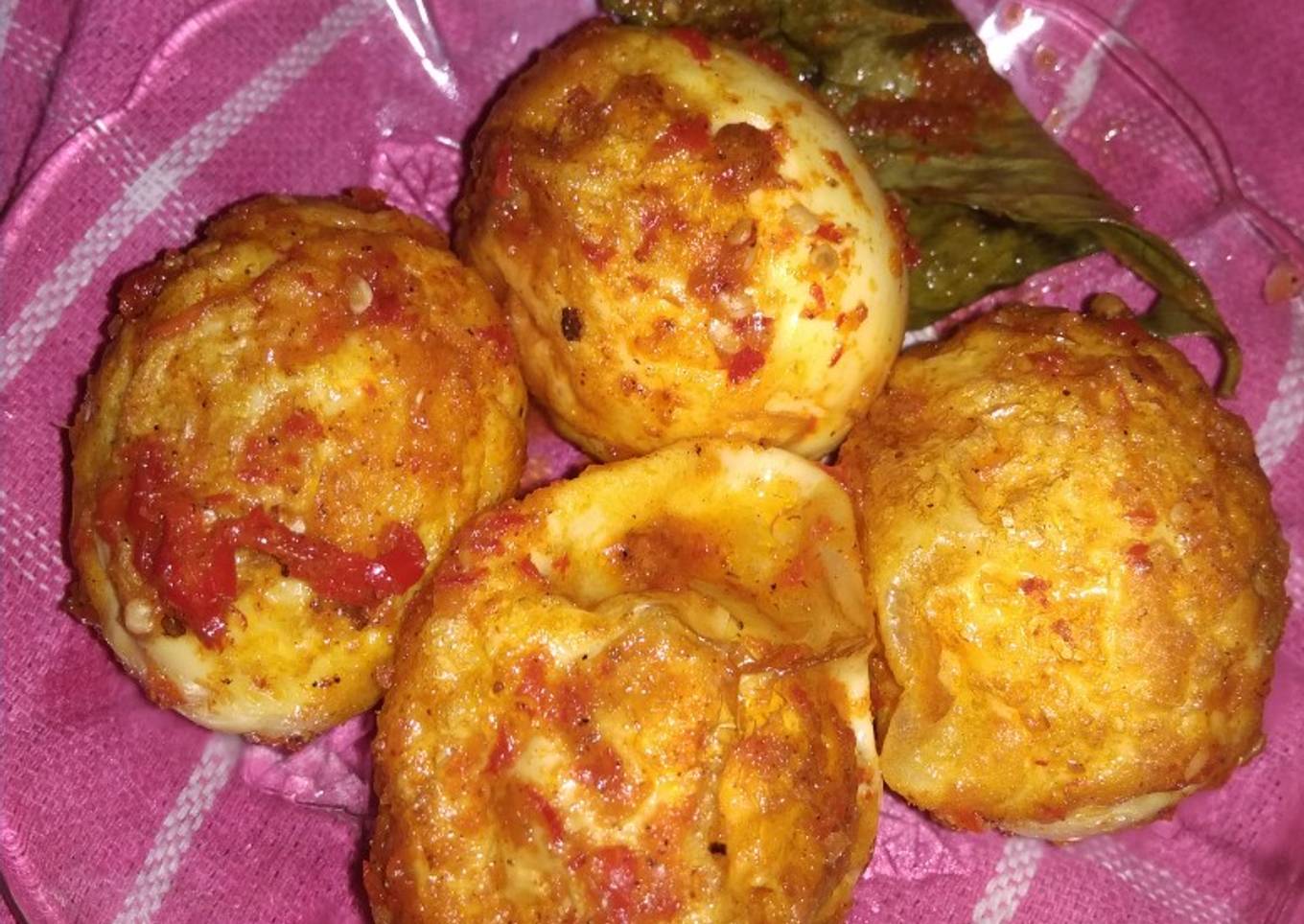 Cara Gampang Menyiapkan Telor Balado, Bisa Manjain Lidah