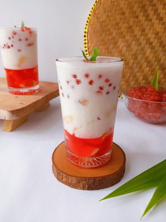 Foto resep Es Tape Susu Mutiara