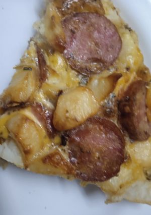 Una foto de Tortilla con chorizos!!