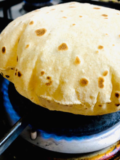 A picture of Phulka Roti.