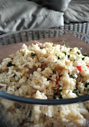 Foto resep Nasi goreng warna warni