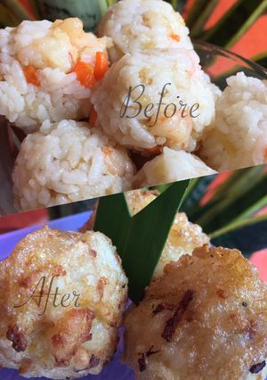 Foto resep Bola-bola nasi udang