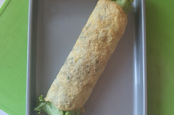 Cara Membuat Dadar gulung sayur oats ala fe Murah