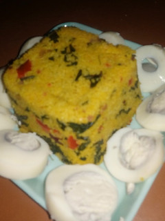 A picture of Fried couscous.
