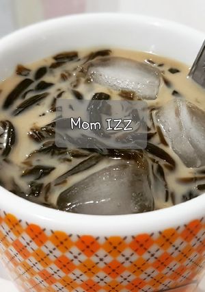 Foto resep 5. Es MoCiS (Moka Cincau Susu)