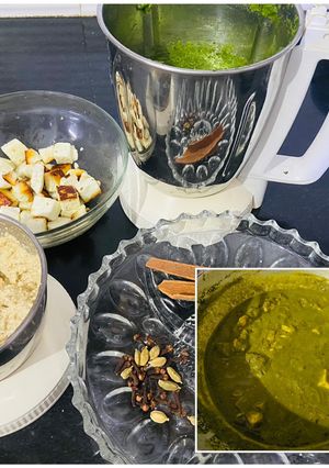 पालक पनीर (palak paneer recipe in Hindi) रेसिपी मुख्य फोटो
