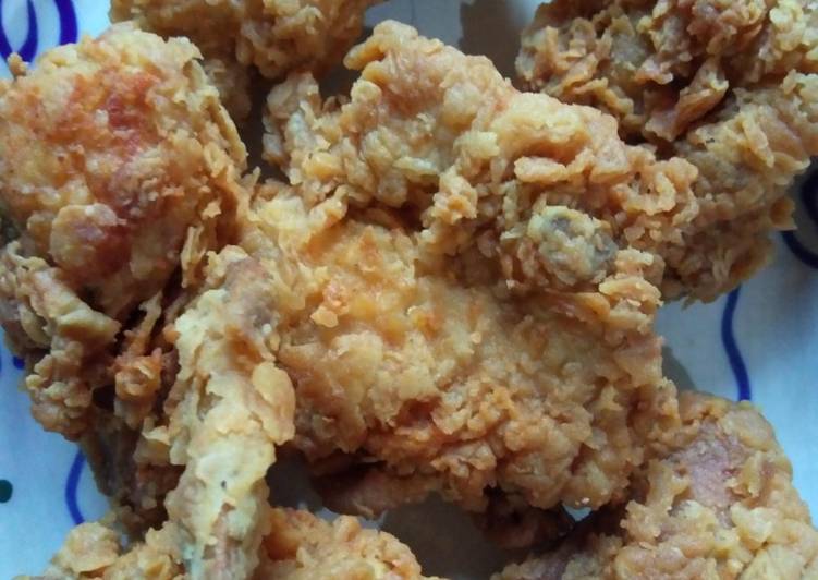 DICOBA! Resep Ayam Kentucky kw ide masakan sehari hari
