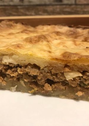Una foto de Pastel de papa vegetariano