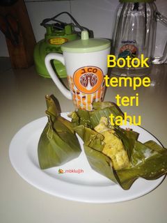 Foto resep Botok tempe teri tahu
