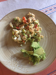 Una foto de Desayuno claras (1ra semana) 2 raciones