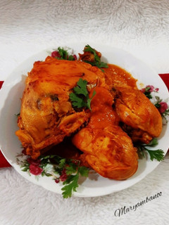 عکسی از دستور پخت ران مرغ (مجلسی)
