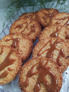 Una foto de Galletas De Avena, Leche Condensada y Coco