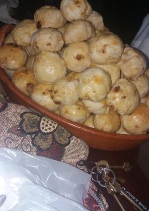 Una foto de Pancitos Saborizados con chorizo colorado!