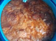 Una foto de migas con ajo