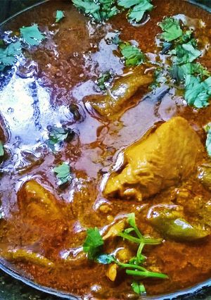A picture of #Cooker#Chicken#Hydrabadi#Boneless.