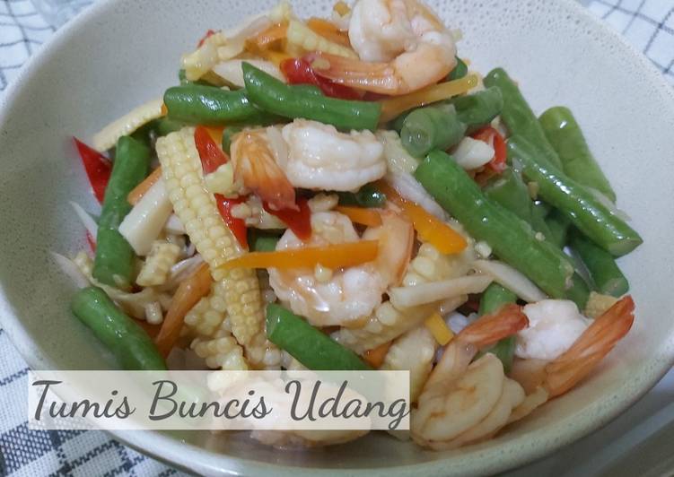 Tumis Buncis Udang