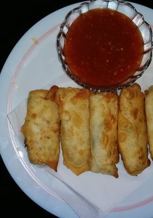A picture of Chicken Roll.