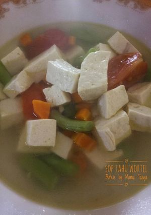 Foto resep Sop Tahu Wortel Buncis