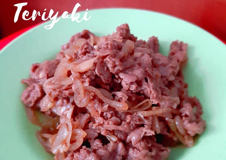 Cara Gampang Menyiapkan 89. Beef Teriyaki Anti Gagal