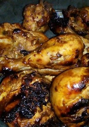 A picture of Sticky chicken.