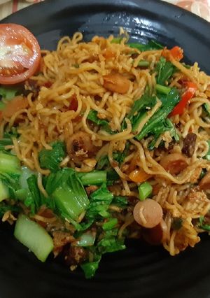 Foto resep Mie goreng tek tek