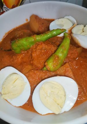 A picture of Anda gravy.