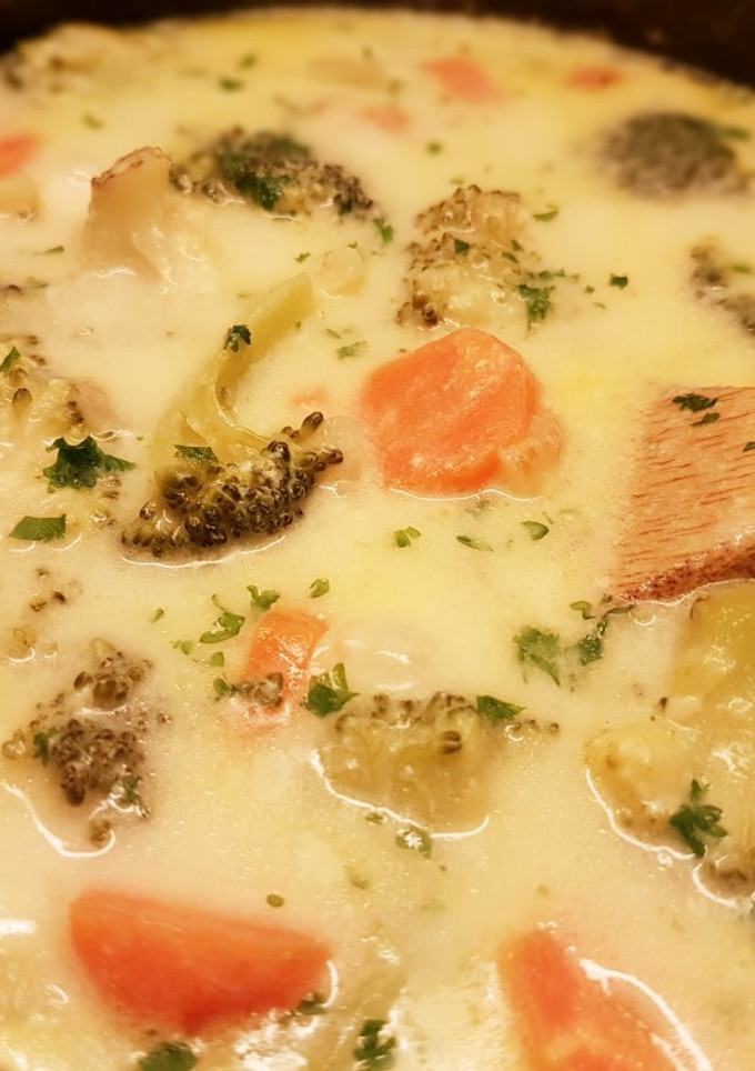 Una foto de Sopa de Brócoli