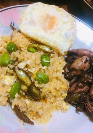 Foto resep Nasi goreng teri pete