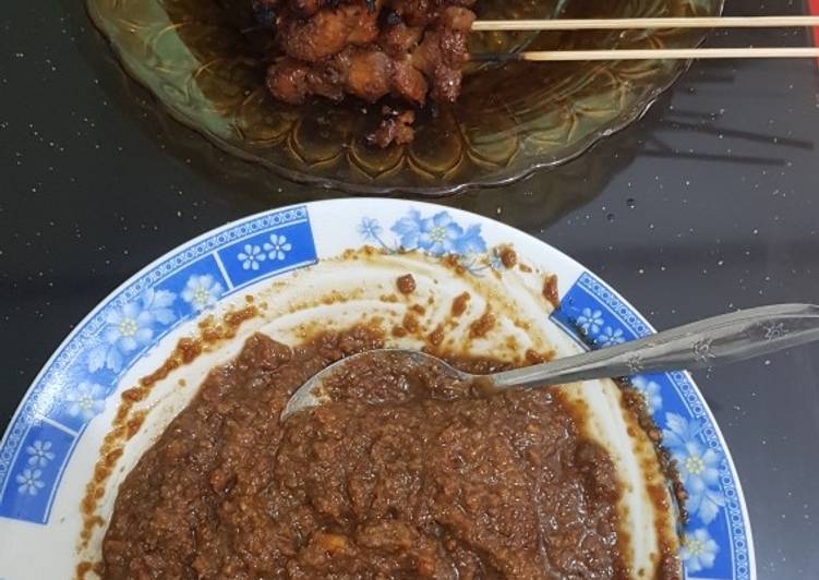 Cara Gampang Menyiapkan Sate ayam bumbu kacang, Bikin Ngiler