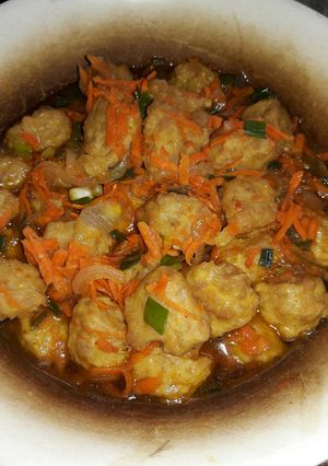 Foto resep Bakso Tempe Saus Tiram